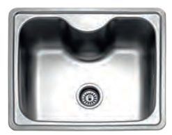 Νεροχύτης Ανοξείδωτος ARENA 60x50 22060-110 ΛΕΙΟ SATIN FORTINOX