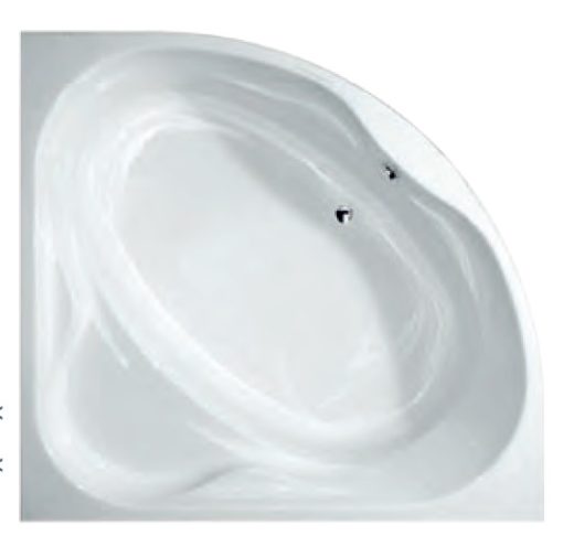Μπανιέρα MODENA 130x130 SIRENE
