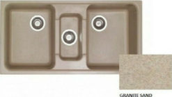 Νεροχύτης 97 x 51 325 Συνθετικός SANITEC GRANITE SAND