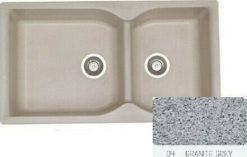 Νεροχύτης 92 x 51 307 Συνθετικός SANITEC GRANITE GREY