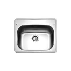 Νεροχύτης Ανοξείδωτος VALLEY 25060-110 ΛΕΙΟ SATIN FORTINOX