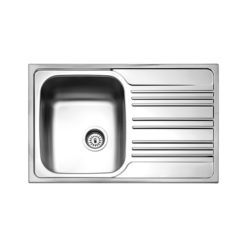 Νεροχύτης Ανοξείδωτος VALLEY 25100-110 ΛΕΙΟ SATIN FORTINOX