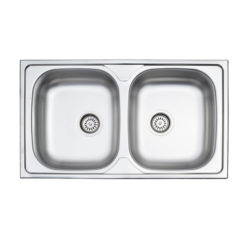 Νεροχύτης Ανοξείδωτος VALLEY 25286-110 ΛΕΙΟ SATIN FORTINOX