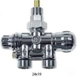 Διακόπτης Πετσετοκρεμάστας Χρωμέ Multi Deal 643 Brass Form