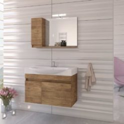 Έπιπλο Μπάνιου 85 SENSO PL WOOD Πλήρες Σετ