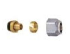 Ρακόρ Πλαστικής Σωλήνας 24x19 φ16x2 BRASS FORM