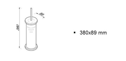 Πιγκάλ Επιδαπέδιο STANDARD-HOTELIA 5116 GEESA - Image 2