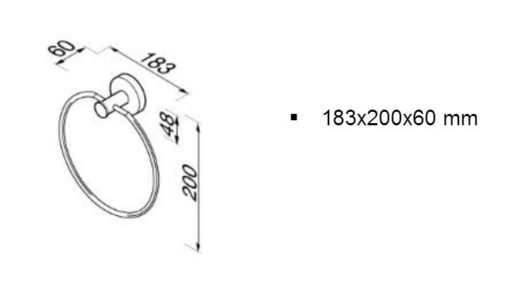 Κρίκος NEMOX BLACK MATT 6504-400 GEESA - Image 2