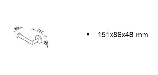 Χαρτοθήκη χωρίς κάλυμμα NEMOX 6509 GEESA - Image 2