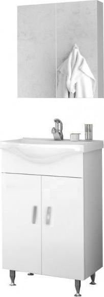Έπιπλο Μπάνιου LUNA 55 WHITE