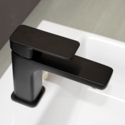 Μπαταρία Νιπτήρος QUADRA BLACK MATT  144310-400 EURORAMA