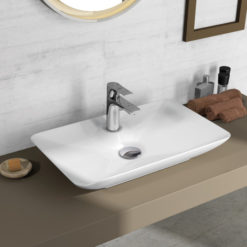 Νιπτήρας Επιτραπέζιος 64,4χ39,5εκ  38061-300 BIANCO CERAMICA