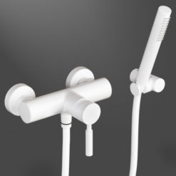 Μπαταρία Ντουζιέρας NEW TECH WHITE MATT 12060-300 LATORRE  Ιταλίας