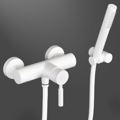 Μπαταρία Ντουζιέρας NEW TECH WHITE MATT 12060-300 LATORRE  Ιταλίας