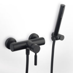 Μπαταρία Ντουζιέρας TECH BLACK MATT 12060-400 LA TORRE  Ιταλίας