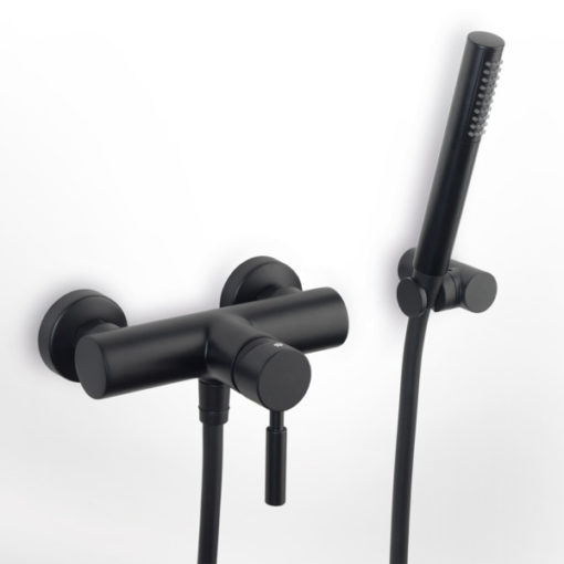 Μπαταρία Ντουζιέρας TECH BLACK MATT 12060-400 LA TORRE  Ιταλίας