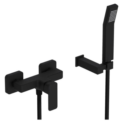 Μπαταρία Ντουζιέρας QUADRA BLACK MATT 144150-400 EURORAMA  Ιταλίας