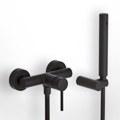 Μπαταρία Ντουζιέρας TONDA BLACK MATT 145150-400 EURORAMA  Ιταλίας