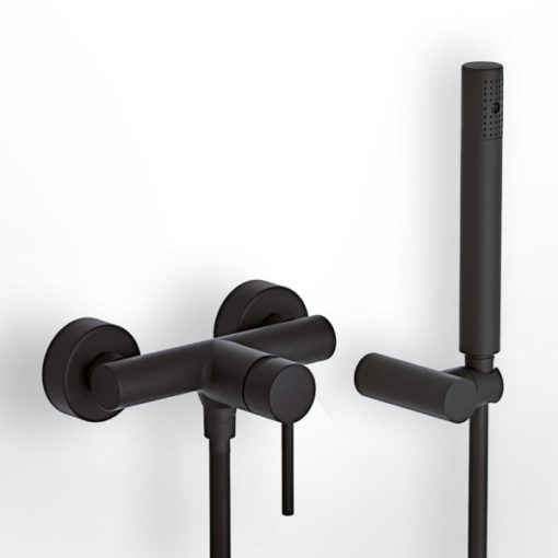 Μπαταρία Ντουζιέρας TONDA BLACK MATT 145150-400 EURORAMA  Ιταλίας