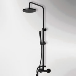 Κολώνα Ντουζ 2 Εξόδων TONDA BLACK MATT 145065-400 EURORAMA  Ιταλίας