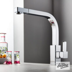 Μπαταρία Κουζίνας JAVA 28881-100 Χρώμιο LA TORRE