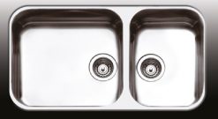 Νεροχύτης Ανοξείδωτος 8435-110 ΛΕΙΟ SATIN Υποκαθήμενος APELL