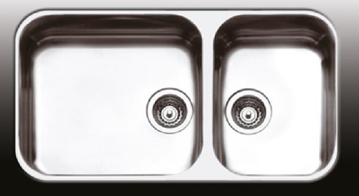 Νεροχύτης Ανοξείδωτος 8435-110 ΛΕΙΟ SATIN Υποκαθήμενος APELL