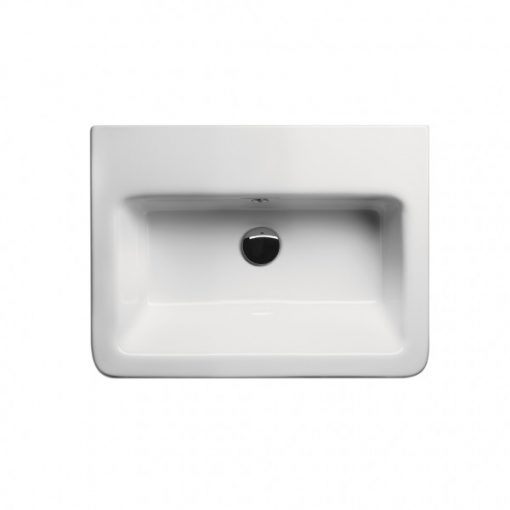Νιπτήρας 60χ45εκ CITY 45 MCITY82-300 BIANCO CERAMICA - Image 2