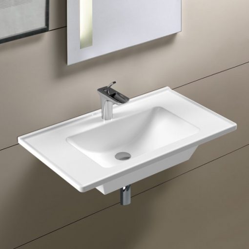 Νιπτήρας Επικαθήμενος 80χ46εκ SLIM 3035-300 SEREL - Image 3