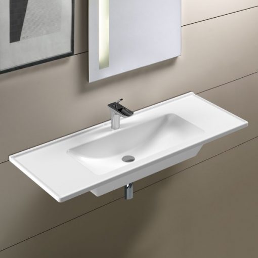 Νιπτήρας Επικαθήμενος 120χ46εκ SLIM 3039-300 SEREL - Image 3
