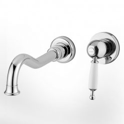 Μπαταρία Νιπτήρος Εντοιχισμού 2 οπών OXFORD CHROME 6345-100 BUGNATESE