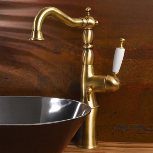 Μπαταρία Νιπτήρος Υψηλή OXFORD BRONZE 6317-220300 BUGNATESE