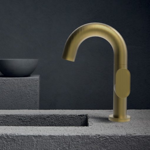Μπαταρία Νιπτήρος SLIM Brushed Gold 500010-201 ARMANDO VICARIO - Image 3