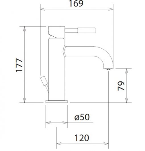 Μπαταρία Νιπτήρος NEW TECH 12007-100 LA TORRE - Image 2