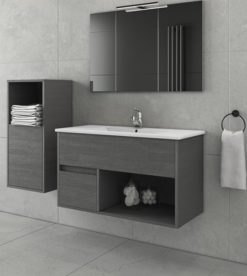 Έπιπλο Μπάνιου SORRENTO 85 Graphite