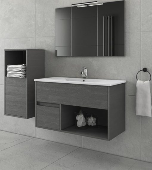 Έπιπλο Μπάνιου SORRENTO 85 Graphite