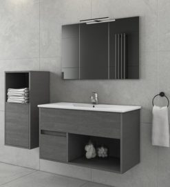 Έπιπλο Μπάνιου SORRENTO 75 Graphite