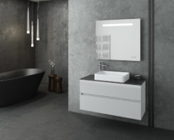 Έπιπλο Μπάνιου LUXUS 100 WHITE TOP-2