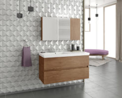 Έπιπλο Μπάνιου LUXUS 100 PL WOOD