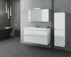 Έπιπλο Μπάνιου LUXUS 100 WHITE