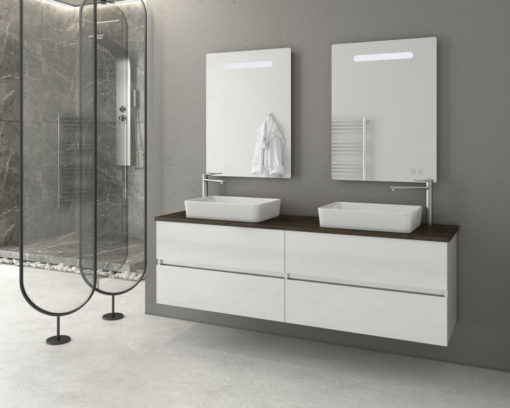 Έπιπλο Μπάνιου LUXUS 160 WHITE