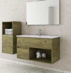 Έπιπλο Μπάνιου SORRENTO 85 Natural Wood