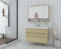 Έπιπλο Μπάνιου INSTINCT 100 NATURAL OAK