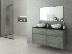 Έπιπλο Μπάνιου INSTINCT 125 SMOKED OAK TOP-1