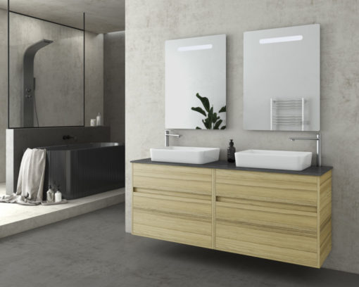 Έπιπλο Μπάνιου INSTINCT 150 OAK TOP - 2