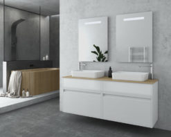 Έπιπλο Μπάνιου INSTINCT 150 WHITE TOP - 2