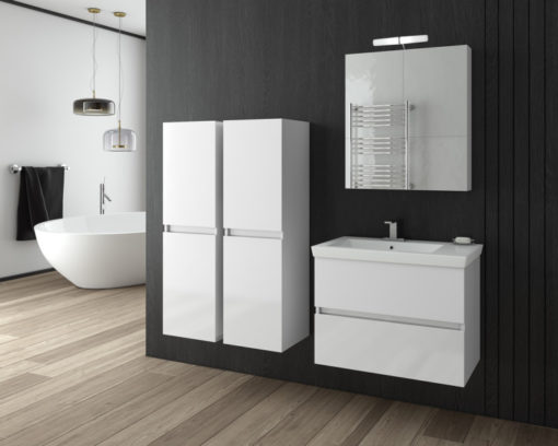 Έπιπλο Μπάνιου LUXUS 70 WHITE