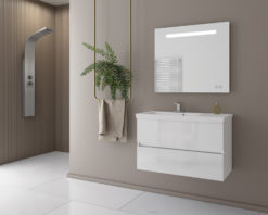 Έπιπλο Μπάνιου LUXUS 85 WHITE - 2
