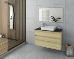 Έπιπλο Μπάνιου INSTINCT 100 NATURAL OAK TOP-1