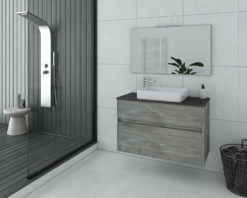 Έπιπλο Μπάνιου INSTINCT 100 SMOKED OAK TOP-1
